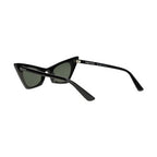 Alexander McQueen Black Plastic Sunglasses