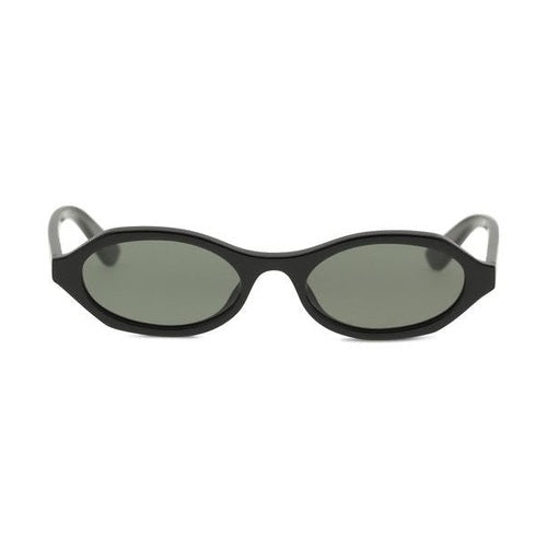Alexander McQueen Black Acetate Sunglasses