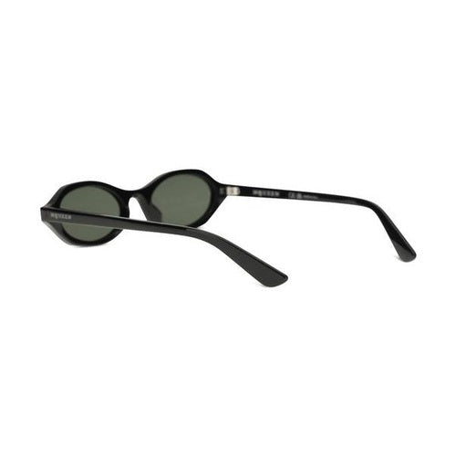 Alexander McQueen Black Acetate Sunglasses