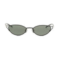 Alexander McQueen Black Metal Sunglasses