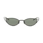 Alexander McQueen Black Metal Sunglasses