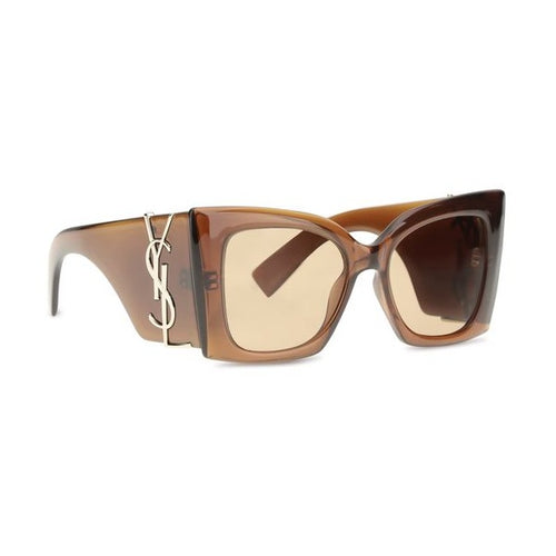 Saint Laurent Brown Nylon Sunglasses