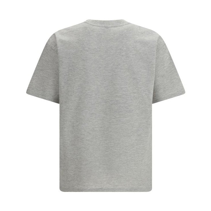 Saint Laurent Gray Cotton T-Shirt