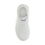 White Calf Leather Bos Taurus Low Top Sneakers
