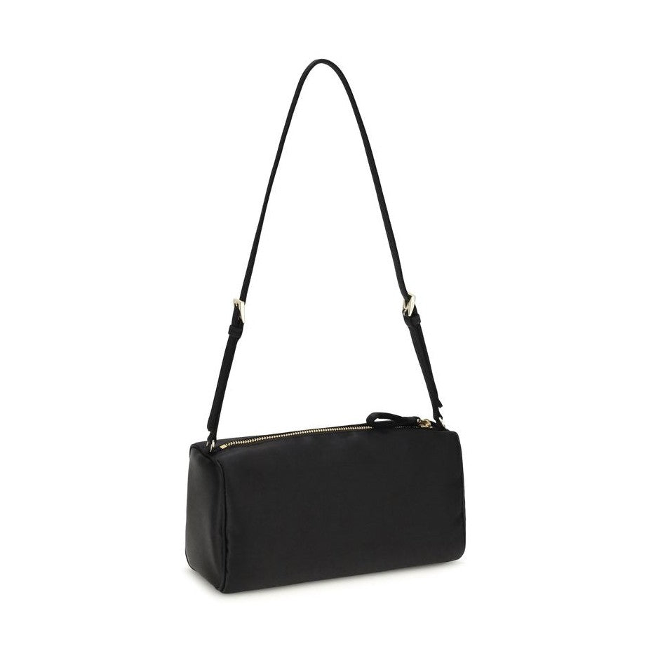 Prada Black Silk Shoulder Bag