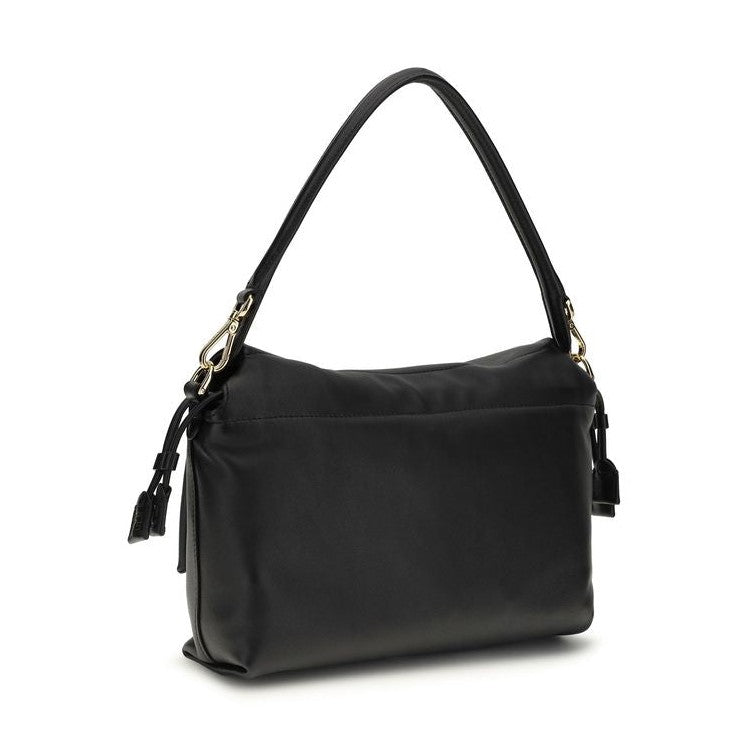 Fendi Black Lamb Ovis Aries Aries Shoulder Bag