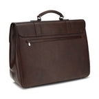 Brunello Cucinelli Bordeaux Calf Leather Bos Taurus Luggage And Travel