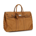 Brunello Cucinelli Brown Calf Leather Bos Taurus Luggage And Travel