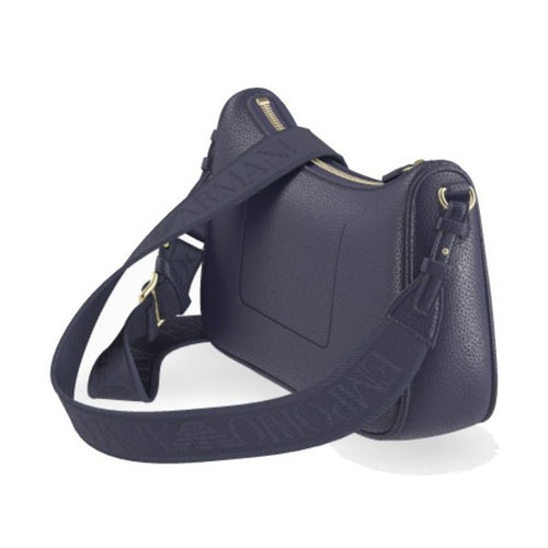 Emporio Armani Blue Polyethylene Shoulder Bag