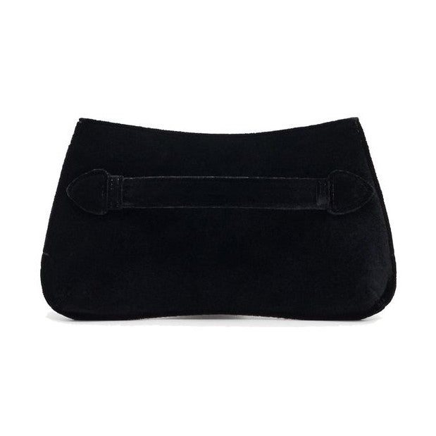 Emporio Armani Black Polyester Clutch Bag