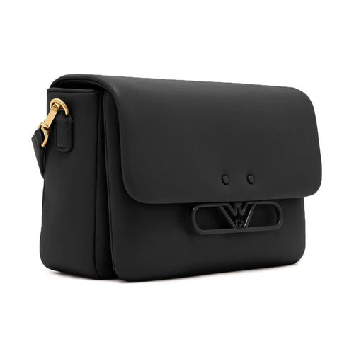 Emporio Armani Black Bovine Leather Crossbody Bag