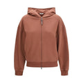 Brunello Cucinelli Brown Cotton Sweatshirt