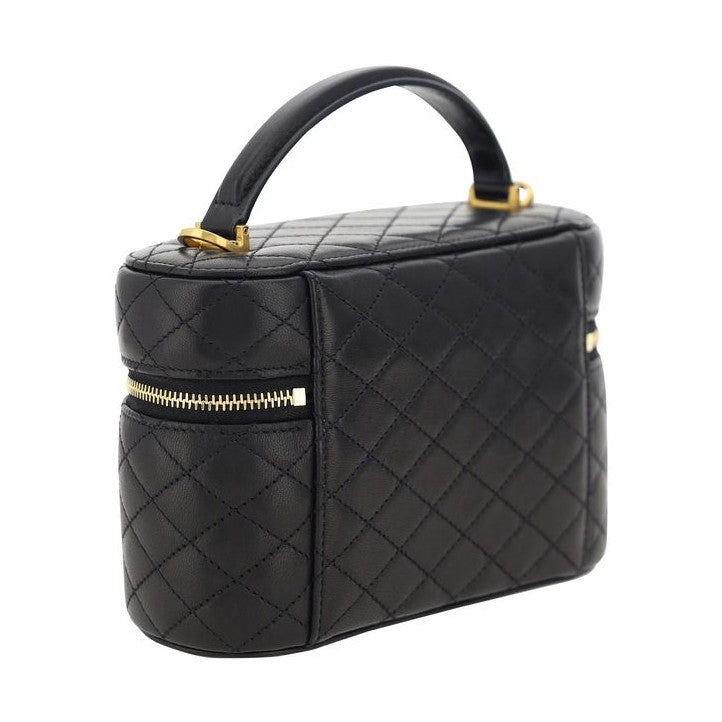 Saint Laurent Black Calf Leather Bos Taurus Handbag