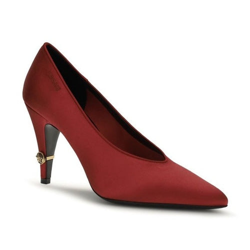 Versace Multicolor Viscose High Heel Pumps