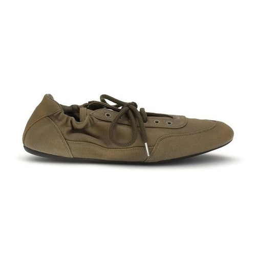 Prada Bicolor Cotton Athletic Sneakers