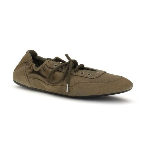 Prada Bicolor Cotton Athletic Sneakers