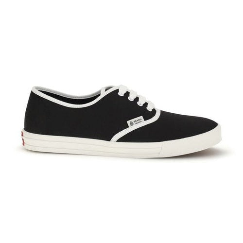 Prada Black Cotton Athletic Sneakers