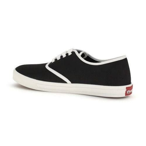 Prada Black Cotton Athletic Sneakers
