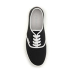 Prada Black Cotton Athletic Sneakers