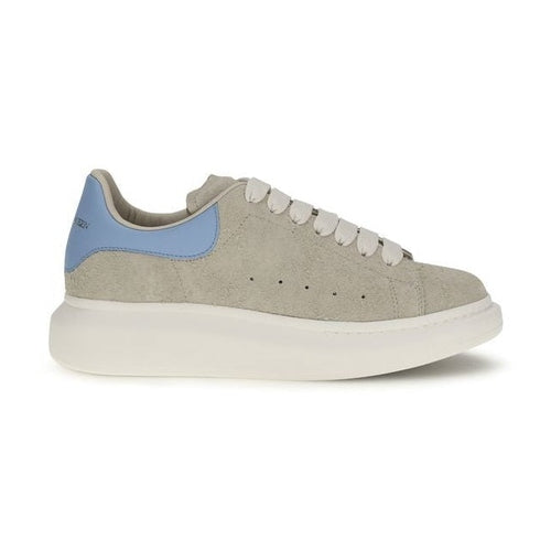 Alexander McQueen Beige Calf Leather Bos Taurus Chunky Sneakers