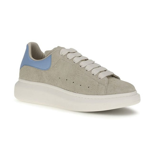 Alexander McQueen Beige Calf Leather Bos Taurus Chunky Sneakers