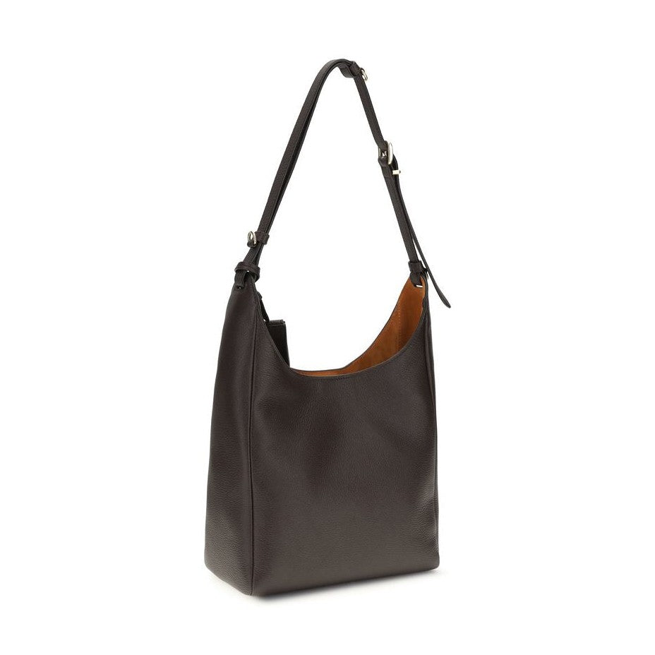 Miu Miu Brown Calf Leather Bos Taurus Backet Bag