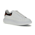 Alexander McQueen White Calf Leather Bos Taurus Low Top Sneakers