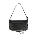 Balenciaga Black Lamb Ovis Aries Aries Shoulder Bag