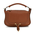 Chloé Brown Calf Leather Bos Taurus Shoulder Bag