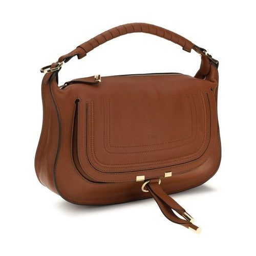 Chloé Brown Calf Leather Bos Taurus Shoulder Bag