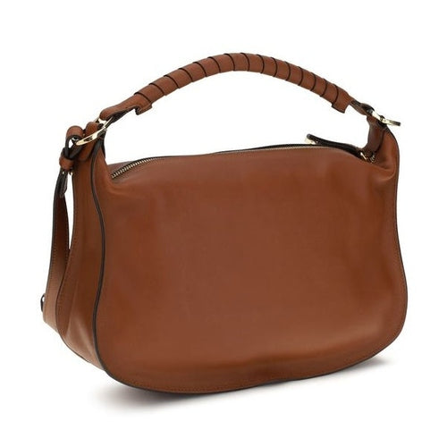 Chloé Brown Calf Leather Bos Taurus Shoulder Bag
