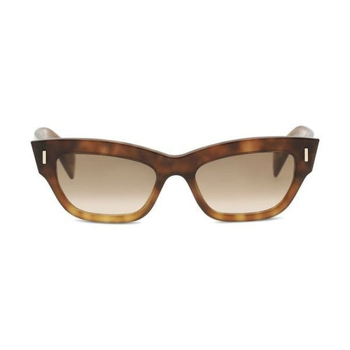 Alexander McQueen Brown Acetate Sunglasses