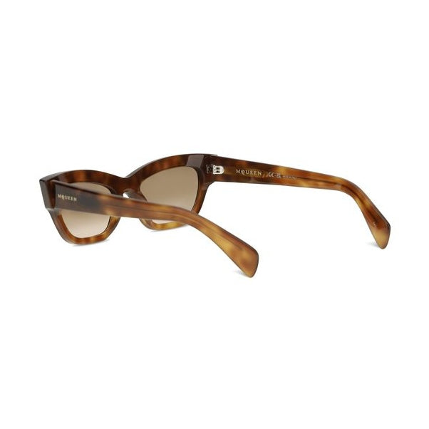 Alexander McQueen Brown Acetate Sunglasses