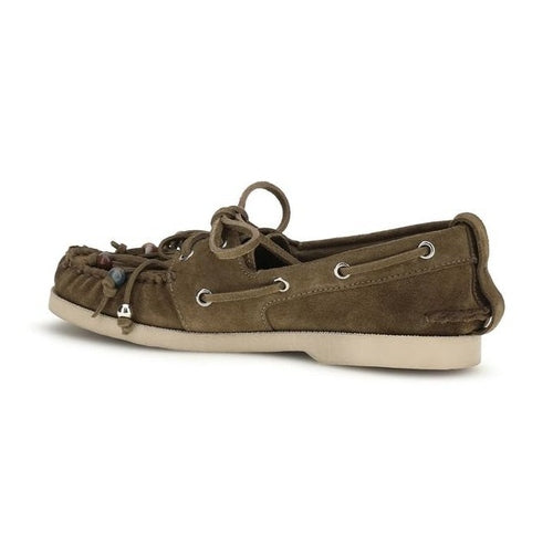 Golden Goose Bicolor Calf Leather Bos Taurus Slip-On Loafers