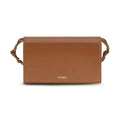 Jil Sander Brown Calf Leather Bos Taurus Wallet
