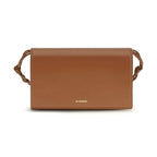 Jil Sander Brown Calf Leather Bos Taurus Wallet