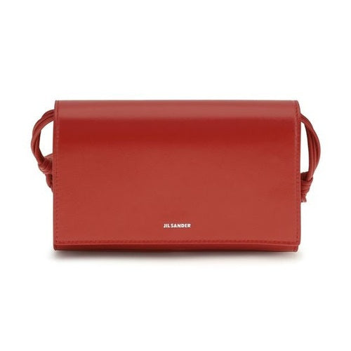 Jil Sander Black Calf Leather Bos Taurus Wallet