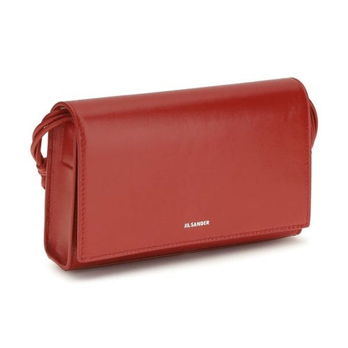 Jil Sander Black Calf Leather Bos Taurus Wallet