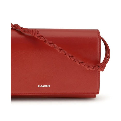 Jil Sander Black Calf Leather Bos Taurus Wallet