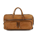 Brunello Cucinelli Brown Calf Leather Bos Taurus Luggage And Travel