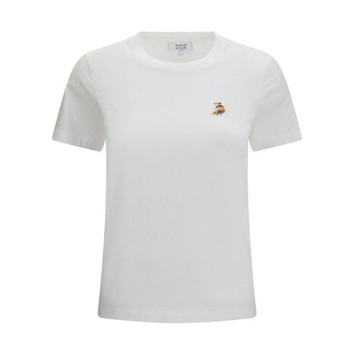 Maison Kitsuné White Cotton T-Shirt