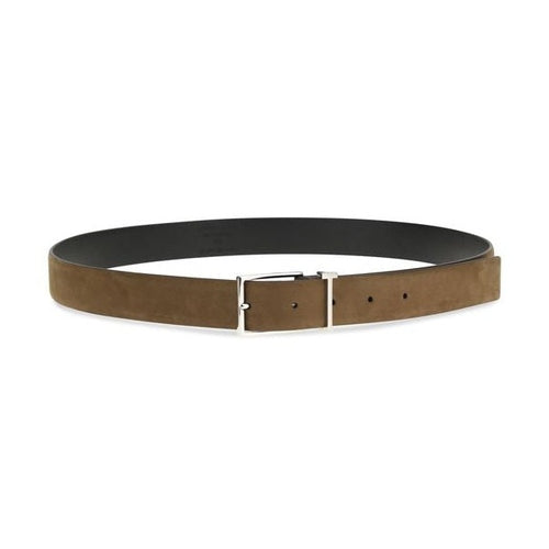 Tom Ford Brown Calf Leather Bos Taurus Regular Belt