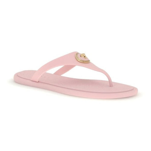 Versace Multicolor Rubber Flip-Flop Sandals