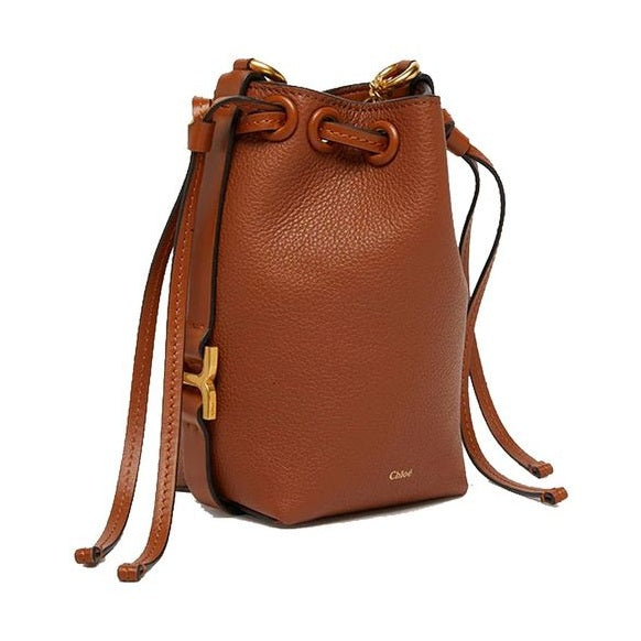 Chloé Brown Calfskin Backet Bag
