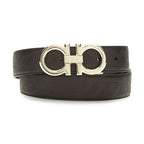 Ferragamo Brown Calf Leather Bos Taurus Regular Belt