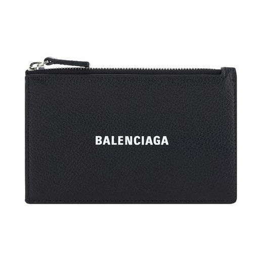 Balenciaga Black Calf Leather Bos Taurus Wallet