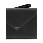 Ferragamo Black Calf Leather Bos Taurus Wallet