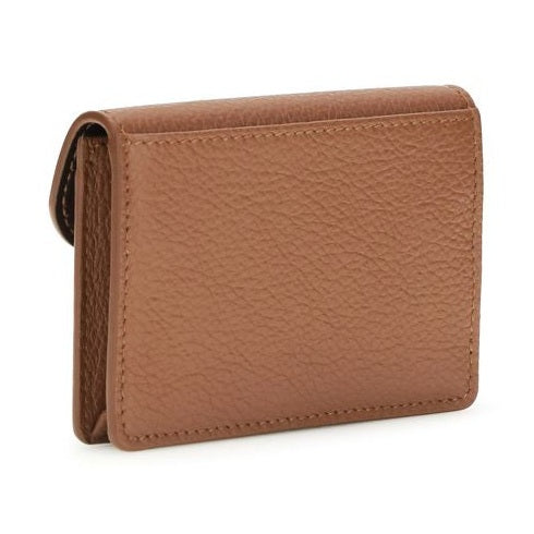 Ferragamo Brown Calf Leather Bos Taurus Wallet