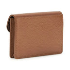 Ferragamo Brown Calf Leather Bos Taurus Wallet