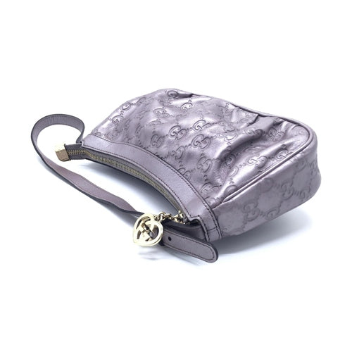 Metallic Guccissima Lovely Shoulder Bag